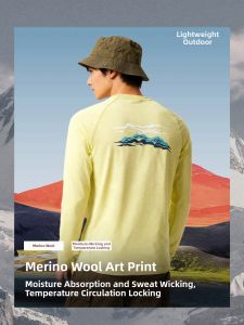Quick-drying Merino Wool T-shirt