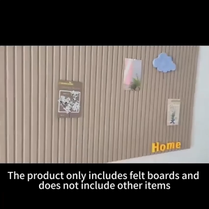 Sticker felt board Cork board Felt board wall Felt board Softboard decoration 毛毡板 60*120、80*120cm 9mm Vertical grain