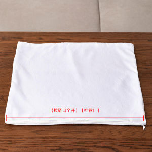 Rectangular Throw Pillow Filler Liner Cover Baby Pillow Empty Cover Buckwheat Sofa Inner Sleeve Hotel Lining Cloth White Custom