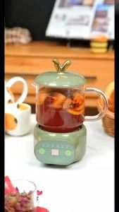 600ml ไฟฟ้ากาต้มน้ำแบบพกพาถ้วยสตูว์สุขภาพรักษาหม้อต้มน้ำถ้วยหม้อชาถ้วยความร้อนกาต้มน้ำสำหรับ Office Home 220V