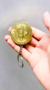 (SHOP BÁN SỈ) Bật Lửa Đồng Bitcoin - Xài Gas