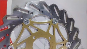 [MDEPOT] MOTORCYCLE DISC PLATE 4HOLES WITH BRACKET FOR MIO I125/M3