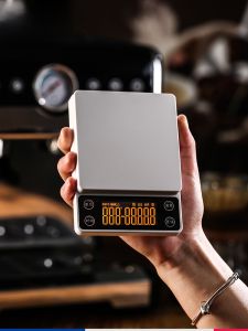 Bincoo Smart Portable Hand-Poured Coffee Electronic Scale Charging Mini Coffee Bean Weighting Italian Style Timer Special Use