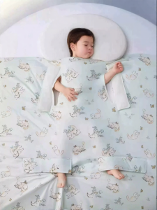 SHI YUE JIE JING | Breathable Protective Tummy Sleep Sack for Children