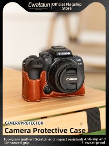 Cwatcun | Genuine Leather Camera Protective Case