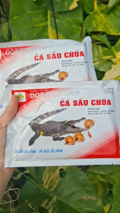 [THIEN THINH SHOP] Thuốc diệt ốc bưu vàng ốc sên dạng phun xịt hiệu CÁ SẤU CHÚA 810WP gói 70gram