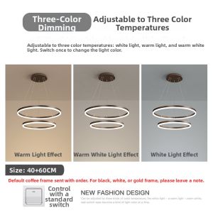 Modern Simple LED Pendant Light for Home