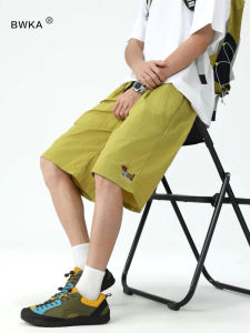 Quần Short Thêu Nhanh Khô Mùa Hè Cho Nam Và Nữ Quần Thể Thao Rộng Rãi Thường Ngày Năm Điểm Quần Áo Đa Năng