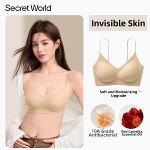 Secret World | Breast Lift Prevent Sag Gather Sideseamless Invisible Summer Bra