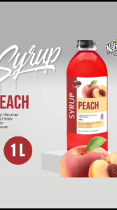 Syrup Cocopandan 1000ml | Sirup Merah Rasa Cocopandan Nabata Drink 1 L