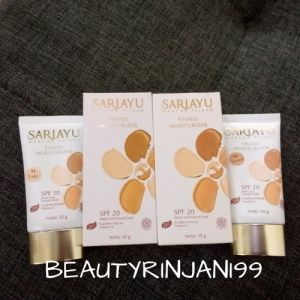 Sariayu Tinted Moisturizer SPF20 30gr/alas bedak BPOM/pondasion ringan/foundation vitamin E/alas bedak moisturizer/alas bedak anti oksidan/pelindung sinar UV/fondasion natural/pondasion rata di kulit wajah/fondasion