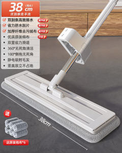 No-Hand-Washing Flat Mop Wet and Dry