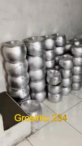 ( BISA COD ) Kastrol Panci Liwet Tebal Bintang Satu Ukuran 1Liter 2.Liter 5 litar No.6 7 8 9 10 12