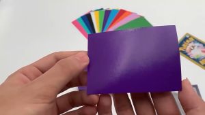 100pcs 66*91mm Colored Matte Card Sleeves MTG TCG Pokemon YuGiOh Game Card Sleeve Cover