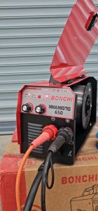 BONCHI ตู้เชื่อมไฟฟ้า 2 ระบบ MMA / MIG 650 (รุ่น 5 กก.) พร้อมอุปกรณ์การเชื่อมครบชุดพร้อมใช้งาน
