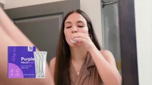 oralhoe | Purple‑Tinted Fresh‑Breath Mouthwash Mildly Gentle Oral Cleansing for Refreshingly Daily Dental Care Suitable for All People