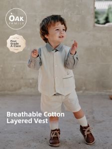 OAK FAMILY | Cotton Baby Dress Jacket for Photos
