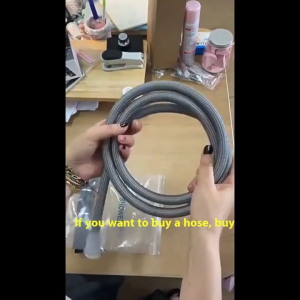 1.5/2 Meter Shower Hose Flexible Handheld Nylon Pipe Anti Winding High-Pressure Universal Connector Accessory Bath Shower