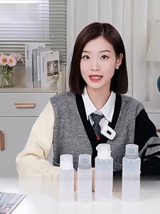 Botol 5 Lubang Nozzle Saus / Wadah Saus Kecap Serbaguna / Botol Dispenser Model Transparan