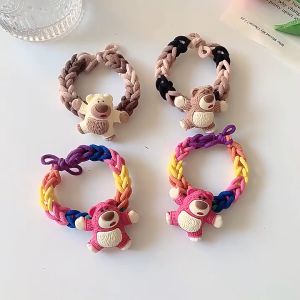 (LOLI-JKT) AK-23 IKAT RAMBUT KARTUN ANIME LOTSO BERUANG LUCU ELASTIS KARET GELANG & RAMBUT