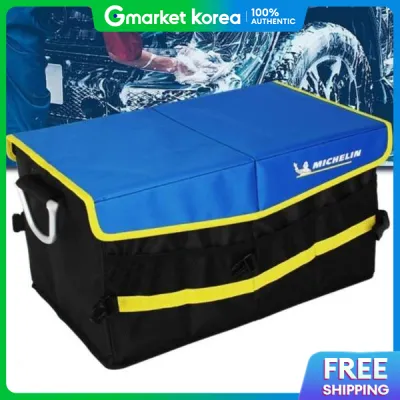 Hộp đựng đồ sắp xếp cốp xe gọn gàng rửa xe đồ cắm trại đồ dã ngoại có ngăn chia.
