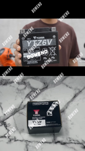 Yuasa YTZ6V Battery for Yamaha Fazzio Stock size | Original | Plug and Play Maintenance free KinehoraShop