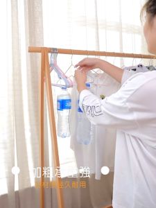 TRENY Children Ribbon Hanger Cute Clothes Hanger Kids Baby Household Drying Hanger/Premium Clothes Hangers Anti Slip Hanger Baju Baby Penyangkut Baju