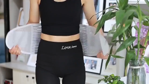 Adjustable Lumbar Spine Belt Lower Back Support Braces Sport Waist Strap Gym