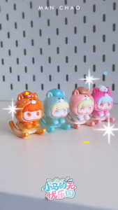 New Little Ponys Worry-Free Paradise Mengli Blind Box Official Trendy Toy Figurine Cute Collectible Display Gift for Girls