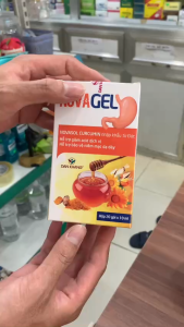 NOVAGEL hộp 20 gói x 10ml giúp giảm đau dạ dày dùng cho người bị viêm dạ dày tá tràng.