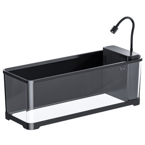 HUICHONG | Small Living Room Aquarium Eco-Scaping Filter Oxygenation All-in-one