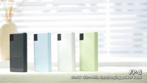 REMAX FP-8 10000mAh PowerBank 22.5W Ultra Thin Fast Charging Power Bank with LED Digital Display