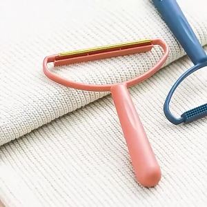 Lint Fur Remover Wooden Epilator Cashmere Sweater Clothes Fluff Fabric Shaver Pilling To Pompom Portable Cleaning Comb Brush