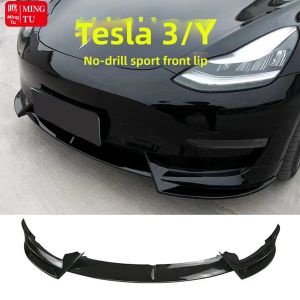 BONINGYU | Tesla Model 3 and Y Fit Non-Drilling Easy Installation Front Bumper