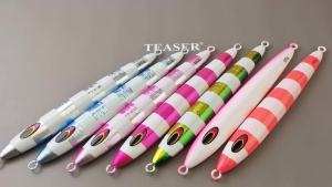 TEASER J91 600G 700G Large-weight Deep-sea Boat Fishing Iron Plate Laser Luminous Slow-shaking Iron Plate Bait