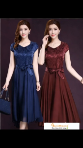 Váy đầm maxi thắt eo sang trọng GLV118 Cuocsongvang