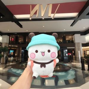 Cute Bubu Dudu Plush Toy Milk Bubble Tea Plushie Yier Panda Bear Doll Lovely Cartoon Stuffed Home Decoration Kids Christmas Gift