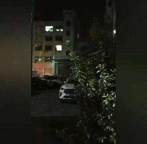 T08 77 LED Analog Camera Solar Light Motion Sensor for Home Garden