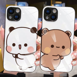 Cartoon Couple Phone Case Funny Anime Design Universal Fit for Any Model Protection against Drops Silicone Material