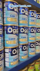 COMBO 2 LON Sữa Bột Vitadairy OGGI Canxi 900g.