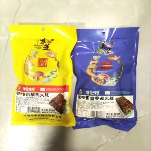 Pure Vegetarian Walnut Ham Soy Protein Plant Based Meat Snack Bag from Zhejiang China Non Organic 230g Net Weight