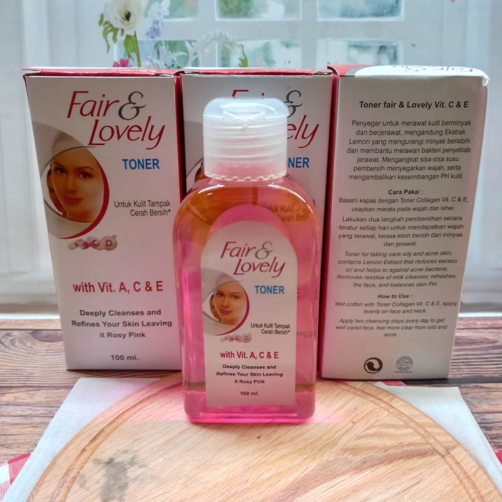 TONER WAJAH FAIR&LOVE 115ML Bisa Dipakai Siang hari n Malam Hari,Pemakaian Rutin Bisa membuat Kulit Wajah Lebih Halus n Cantik