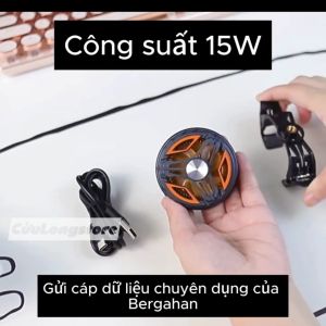 Quạt Tản Nhiệt Sò Lạnh Điện Thoại chuyên gaming livestream có từ tính hit mạnh đèn led RGB