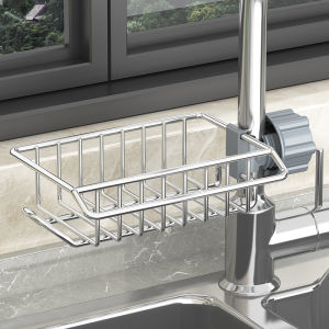 Multifunctional Stainless Steel Kitchen Sink Organizer