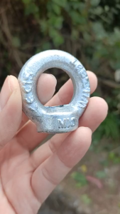 Bulong Vòng Mắt Treo Thép (ÂM) M10 (4.5x4.5 cm) - Phụ Kiện Treo Đồ Neo Giữ Chắc Chắn (90g)