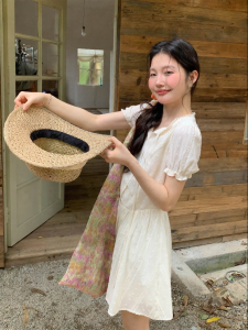 Mixd | Summer Slim Fit Bubble Sleeve Dress