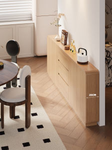 Solid Wood Ultra-thin Storage Cabinet