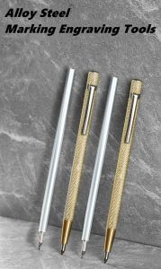 Tile Glass Wood Ceramics Welding Marking Engraving Tool Scriber Engraved Pen Metal Marker Pen Scratch Needle Engraving Hand Tool
