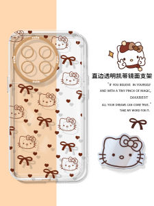 Kitty Cat Style Shockproof Cartoon Phone Case for OnePlus 13 Full Cover Lens Protection Clear Angel Eye Design Fingerprint Resistant