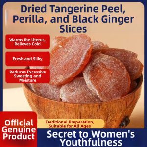 Dried Orange Peel Perilla Dark Ginger Dried Sugar Slices Edible